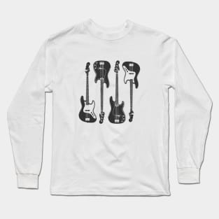 Bass Guitars Long Sleeve T-Shirt